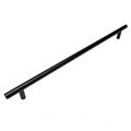 Cosmas 305-673FB Flat Black Euro Style Bar Pull