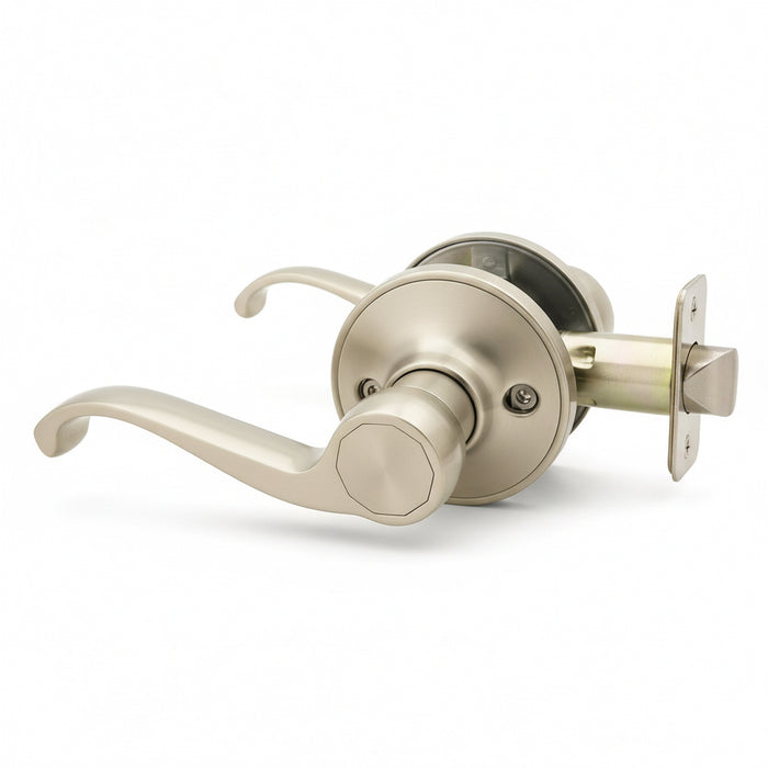 Cosmas 50 Series Satin Nickel Passage Door Lever