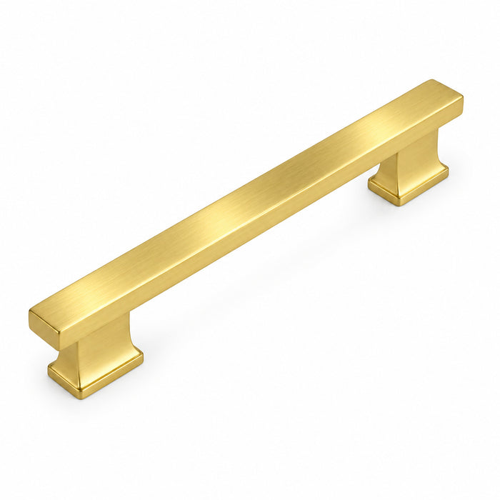 Cosmas 702-160BB Brushed Brass Contemporary Cabinet Pull