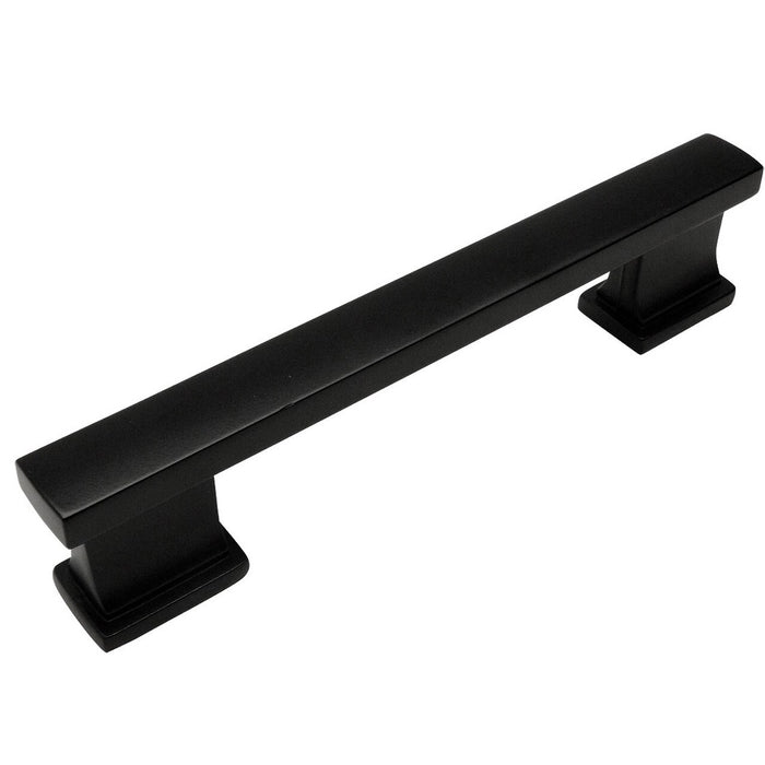 Cosmas 702-160FB Flat Black Contemporary Cabinet Pull