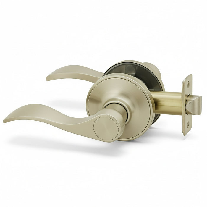 Cosmas 80 Series Satin Nickel Passage Door Lever