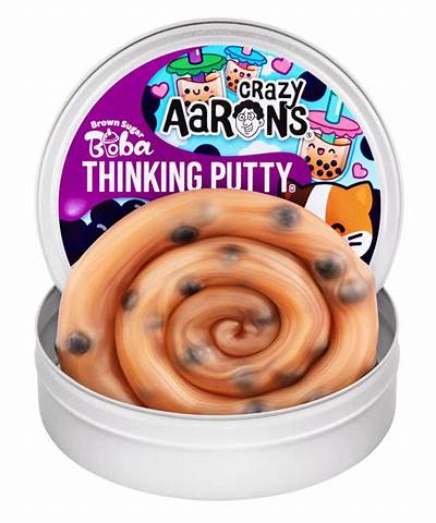 Crazy Aarons Brown Sugar Boba Bubble Tea Putty