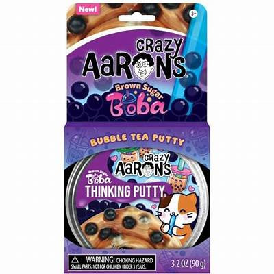 Crazy Aarons Brown Sugar Boba Bubble Tea Putty
