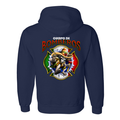 Cuerpo De Bomberos Maltese Hoodie firefighter fire department Spanish Latin pride sweatshirt