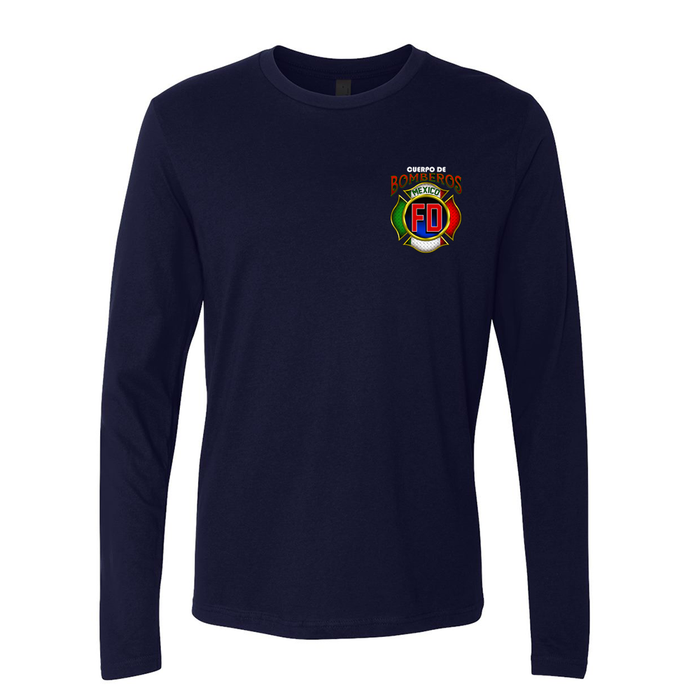 Cuerpo De Bomberos Maltese Long Sleeve Shirt firefighter fire department Spanish Latin pride