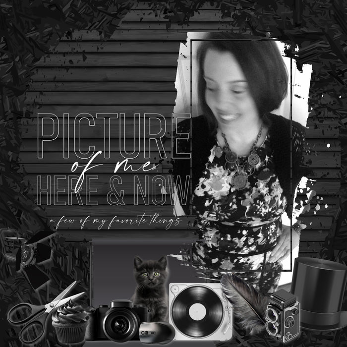 Collect the entire series of Curated Colors by Lucky Girl Creative digital art! Access your digital art in easy-to-use coordinated color palettes. Add these black embellishments, textured and wood papers, alpha set, and everyday wire word art to all your digital scrapbooking page to all your digital scrapbooking pages and mix-and-match them on various projects throughout the year! Black embellishments include bear, animal, dog, Newfoundland, Poodle, Scottie, terrier, fox, goat, kitty cat, panther, and more.