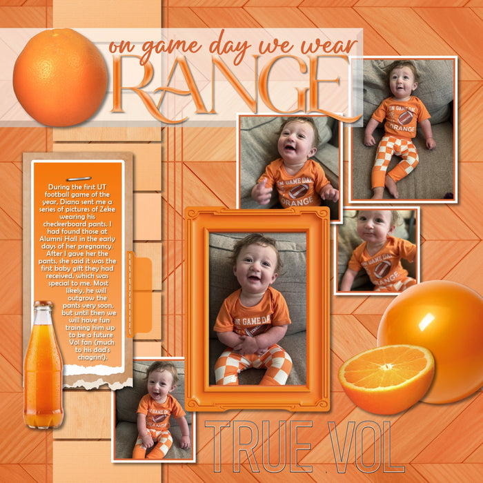 Collect the entire series of Curated Colors by Lucky Girl Creative digital art! Access your digital art in easy-to-use coordinated color palettes. Add these orange embellishments, textured and wood papers, alpha set, and everyday wire word art to all your digital scrapbooking page to all your digital scrapbooking pages and mix-and-match them on various projects throughout the year! Orange embellishments include parrot, bird, pheasant, butterfly, crab, goldfish, newt, gecko, all terrain vehicle, and more.