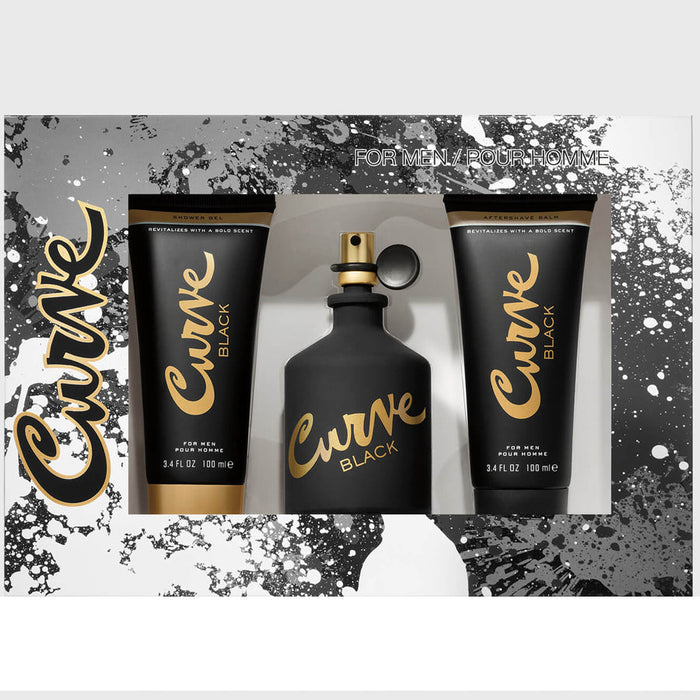 Photo of Curve Black by Liz Claiborne for Men 4.2 oz EDC Gift Set