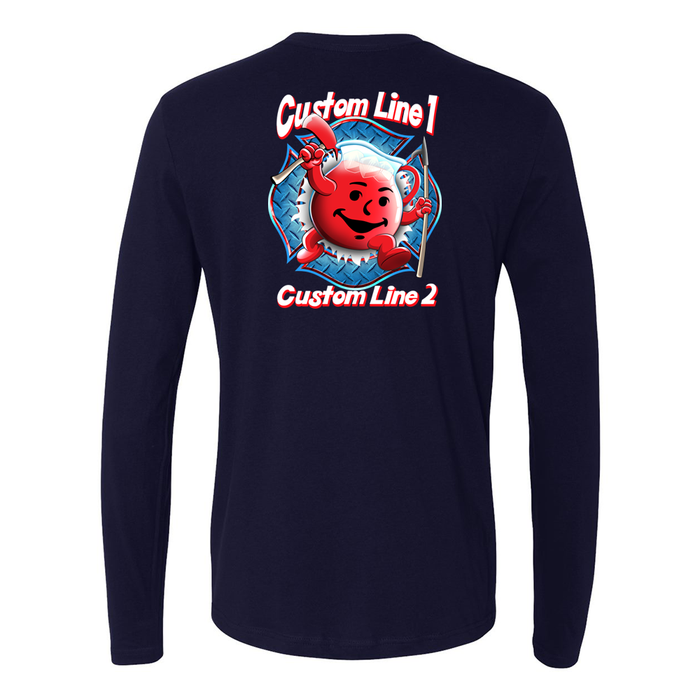 Customized Don't Drink the Kool Aid Fire Station Long Sleeve Shirt