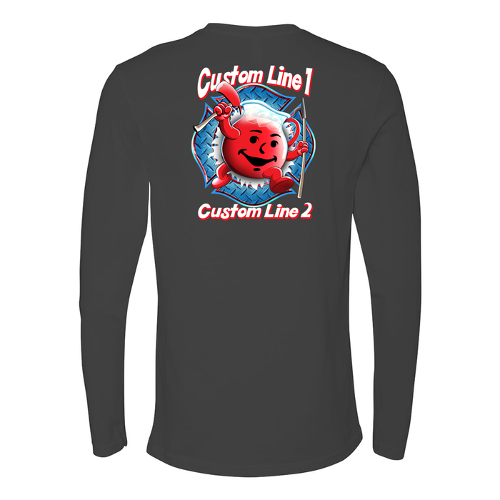 Customized Don't Drink the Kool Aid Fire Station Long Sleeve Shirt
