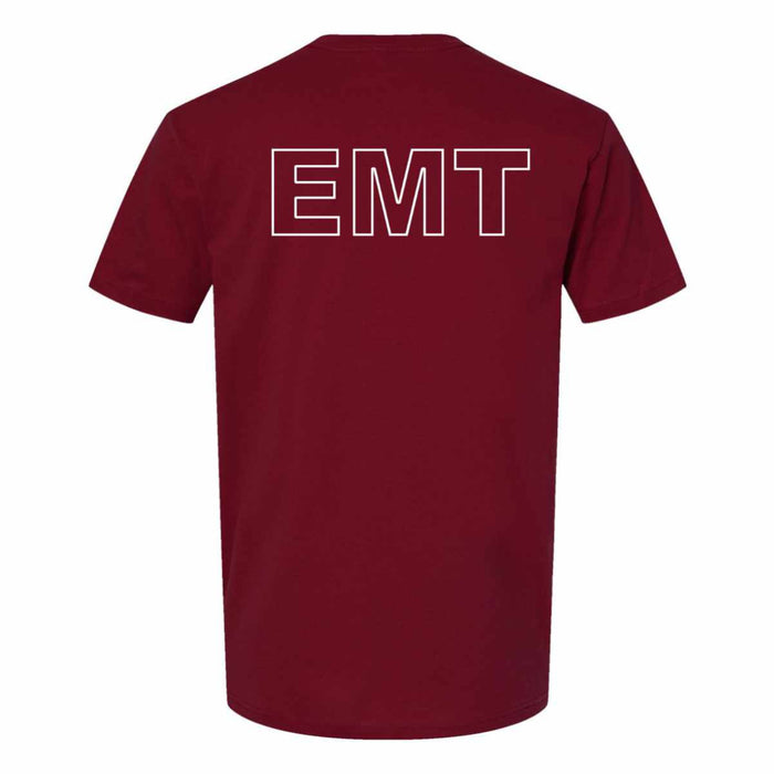 Customized EMT T-Shirt for duty, featuring premium fabric and a sleek, professional design.