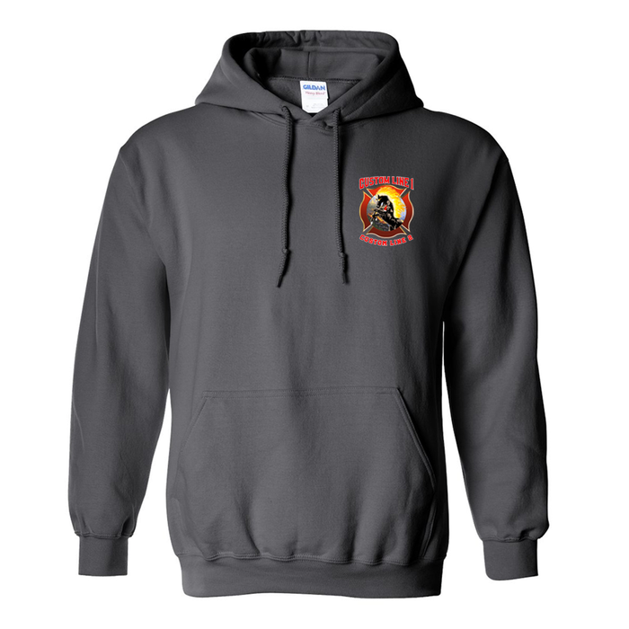 Customized Fire Axe Stallion Fire Station Hoodie