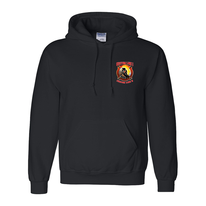 Customized Fire Axe Stallion Fire Station Hoodie
