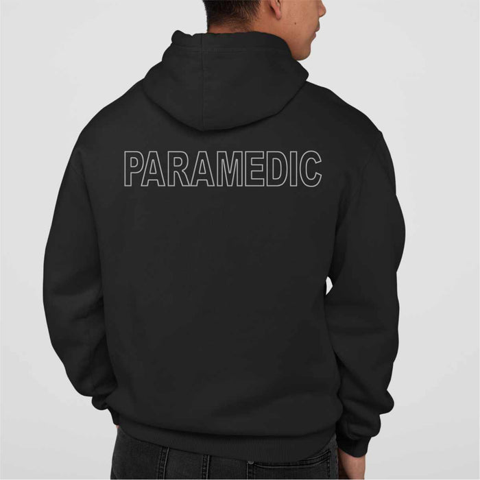 Custom Paramedic Duty Hoodie made from soft, durable fabric, perfect for paramedics on duty.