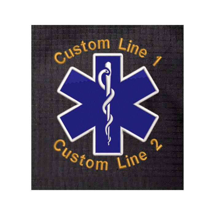 Star of Life EMS Embroidery