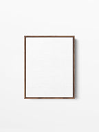 Dark Oak Floating Canvas Frame, 11x14 in | 28x36 cm