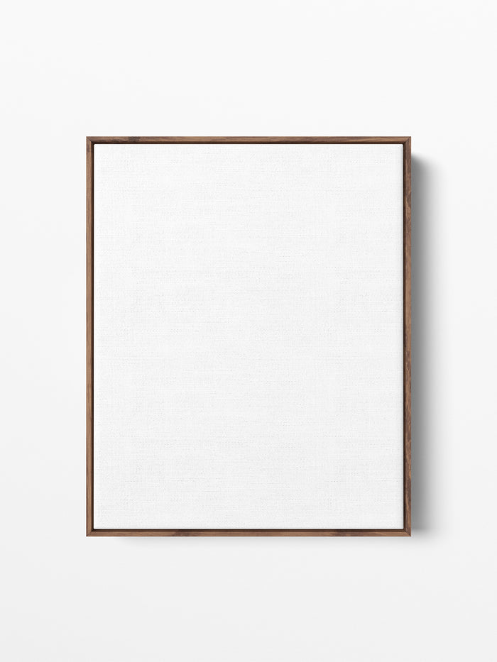 Dark Oak Floating Canvas Frame, 16x20 in | 41x51 cm