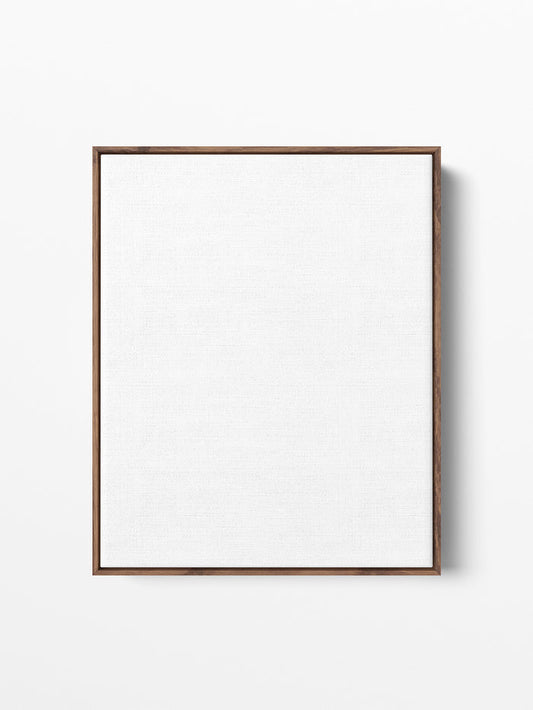 Dark Oak Floating Canvas Frame, 16x20 in | 41x51 cm