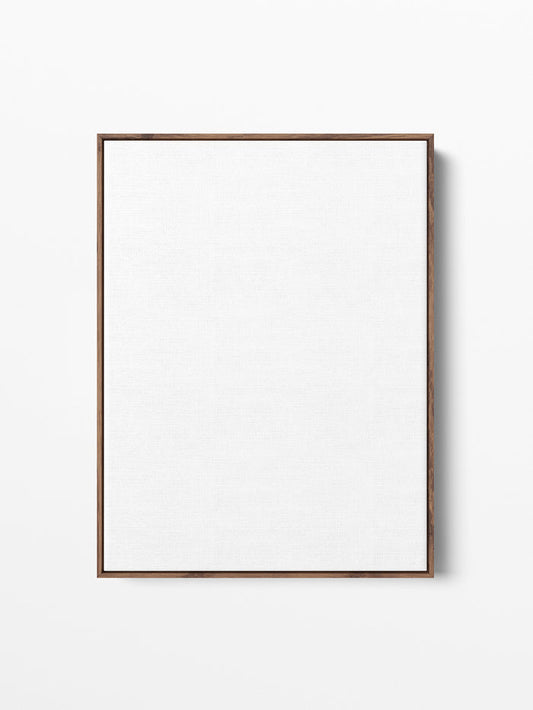 Dark Oak Floating Canvas Frame, 18x24 in | 46x61 cm
