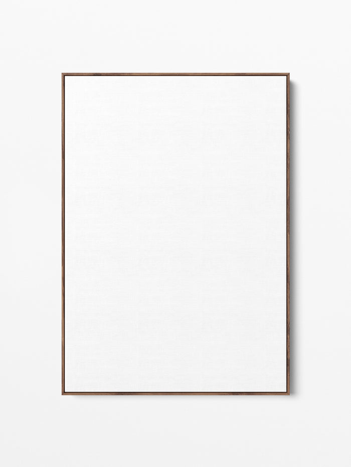 Dark Oak Floating Canvas Frame, 28x39 in | 70x100 cm