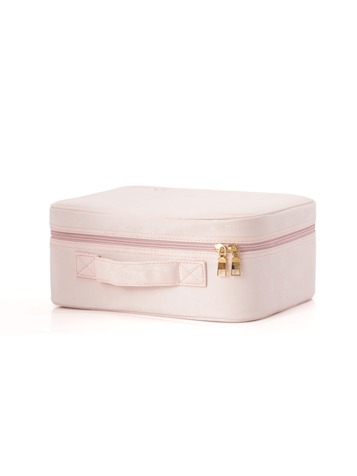 DE ART PREMIUM VANITY BAG WITH LED MIRROR