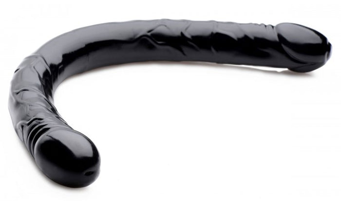 Double Ended Black Dildo Image 2