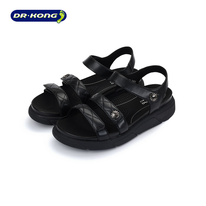 Dr. Kong Women's Smart Footbed Sandals S8000459BLK