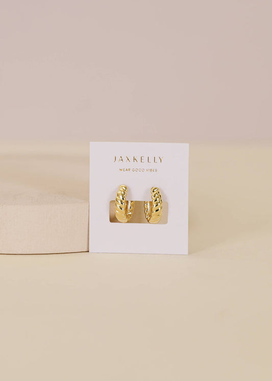 Earrings-Small Channel Hoop