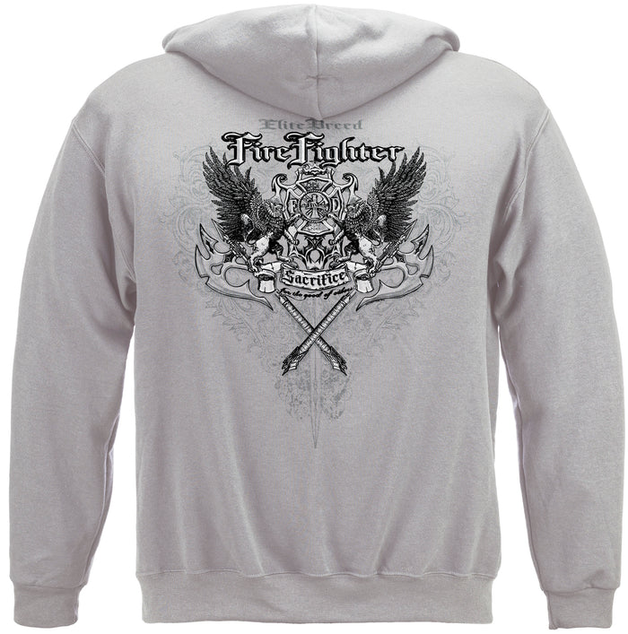 Elite Breed Sacrifice hooded sweatshirt fire department IAFF fire rescue first responder