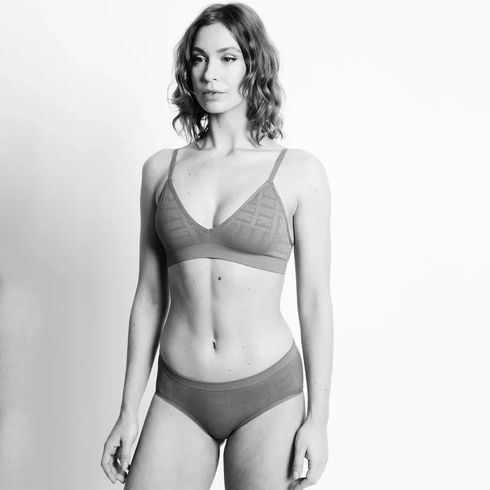 Elle Lingerie Seamless 4 Pack Bikini Brief