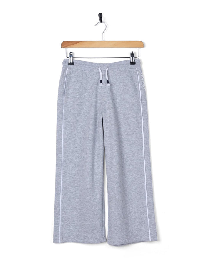 Essential Kids Wide Leg Joggers in Grey