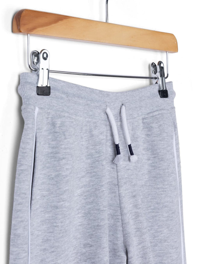 Essential Kids Wide Leg Joggers in Grey