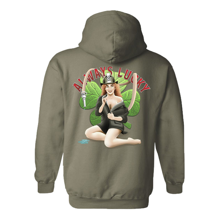 Lucky firefighter hoodie – Irish pride apparel by FFC 343