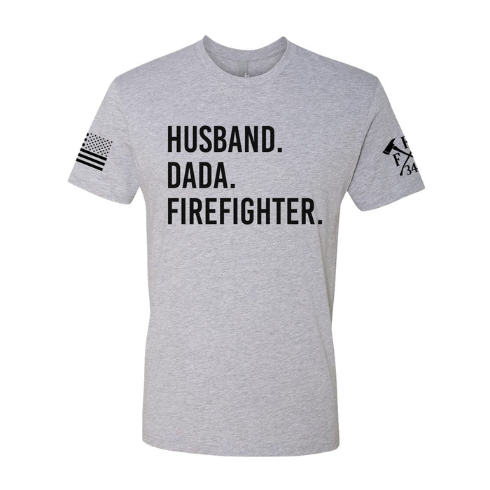 Firefighter family shirt for dads