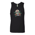 FFC 343 Maltese Sugar Skull Men's Tank Top firefighter fire department Day of the Dead maltese