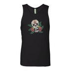 FFC 343 Maltese Sugar Skull Men's Tank Top firefighter fire department Day of the Dead maltese