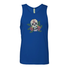 FFC 343 Maltese Sugar Skull Men's Tank Top firefighter fire department Day of the Dead maltese