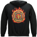 Firefighter Classic Fire Maltese hooded sweatshirt fire department IAFF fire rescue first responder