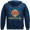 Firefighter Pikes hooded sweatshirt fire department IAFF fire rescue first responder apparel