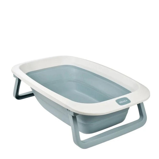 Foldable Baby Bathtub for Travel & Small Spaces – Baltic Blue