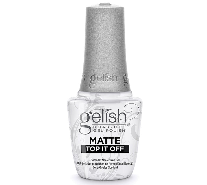 Gelish Professional Matte Top-It-Off Sealer - Soak Off Sealer Gel