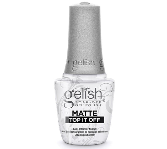 Gelish Professional Matte Top-It-Off Sealer - Soak Off Sealer Gel