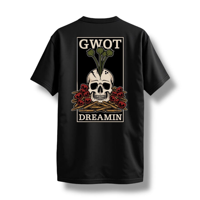 "GWOT DREAMIN" TEE (BLACK)