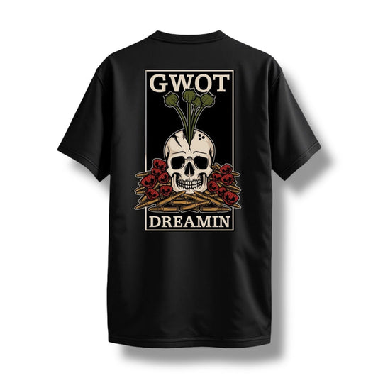 "GWOT DREAMIN" TEE (BLACK)