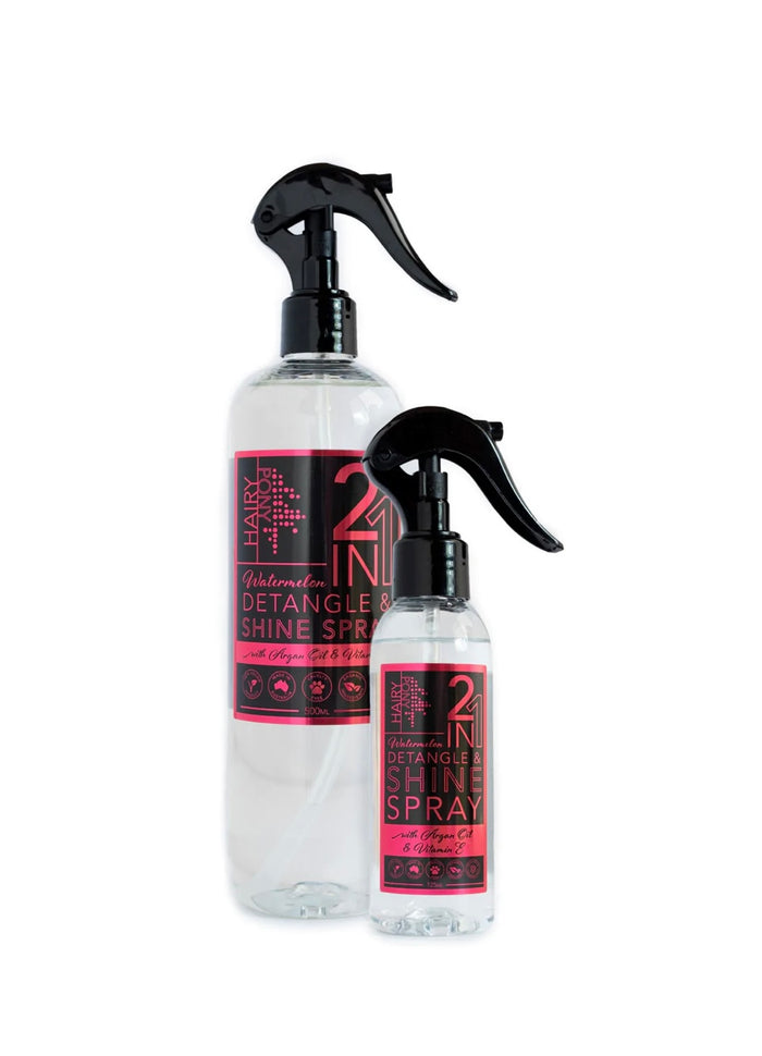 Hairy Pony 2 in 1 Detangle & Shine Spray