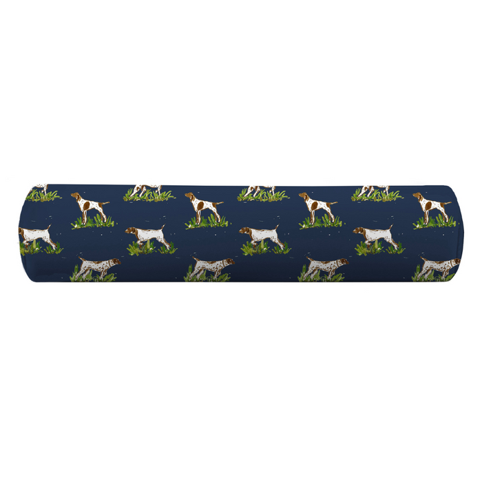 Hobbs in Indigo by Camilla Moss Bolster Cover