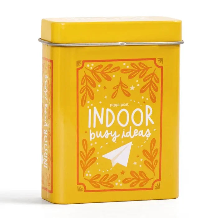 Indoor Busy Ideas Cards Deck of Cards/Storage Tin
