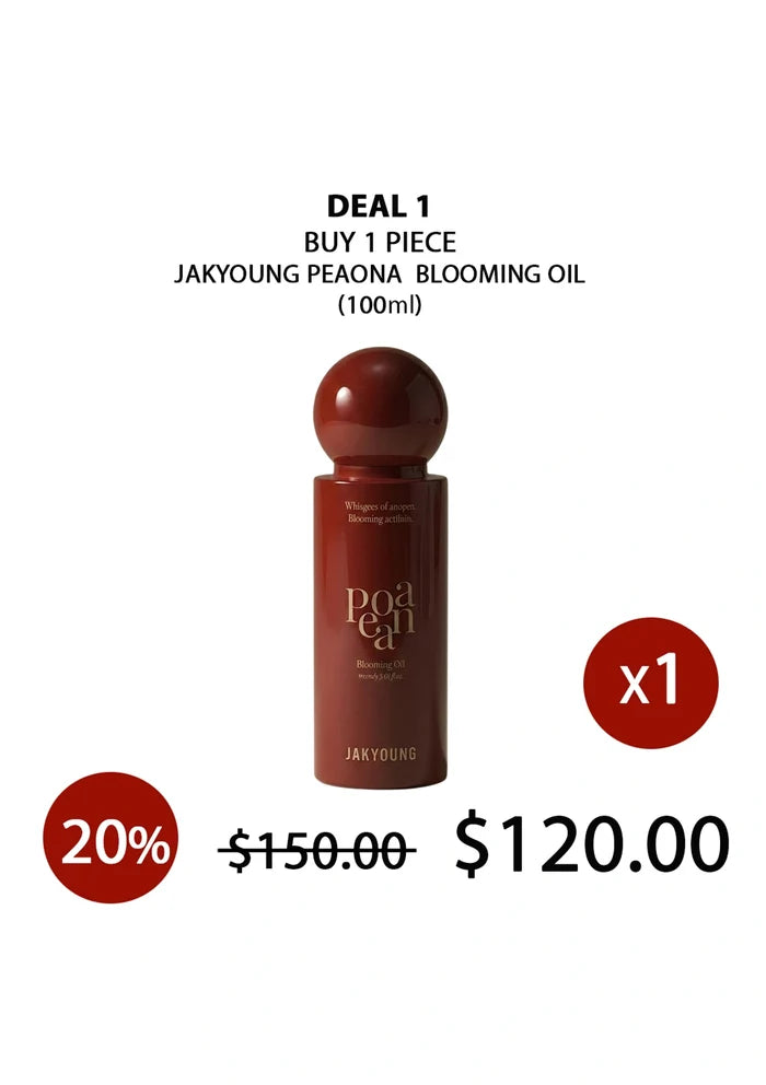 (BUY 1) JAKYOUNG PEOANA BLOOMING OIL