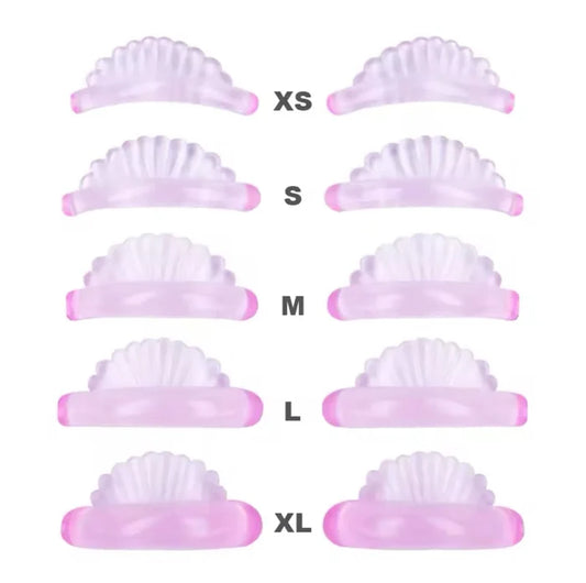 Jastučići za lash lift (školjka)