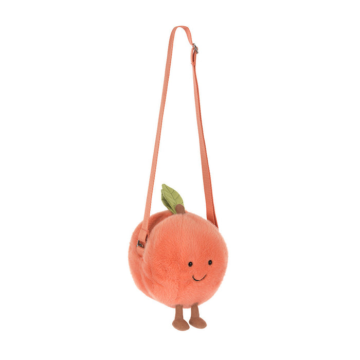 Jellycat Amuseables Peach Shoulder Bag